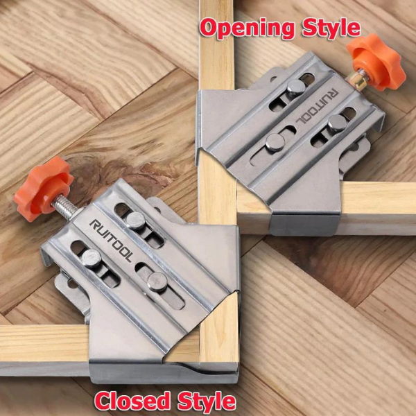 Positioning Angle Clamps open and close