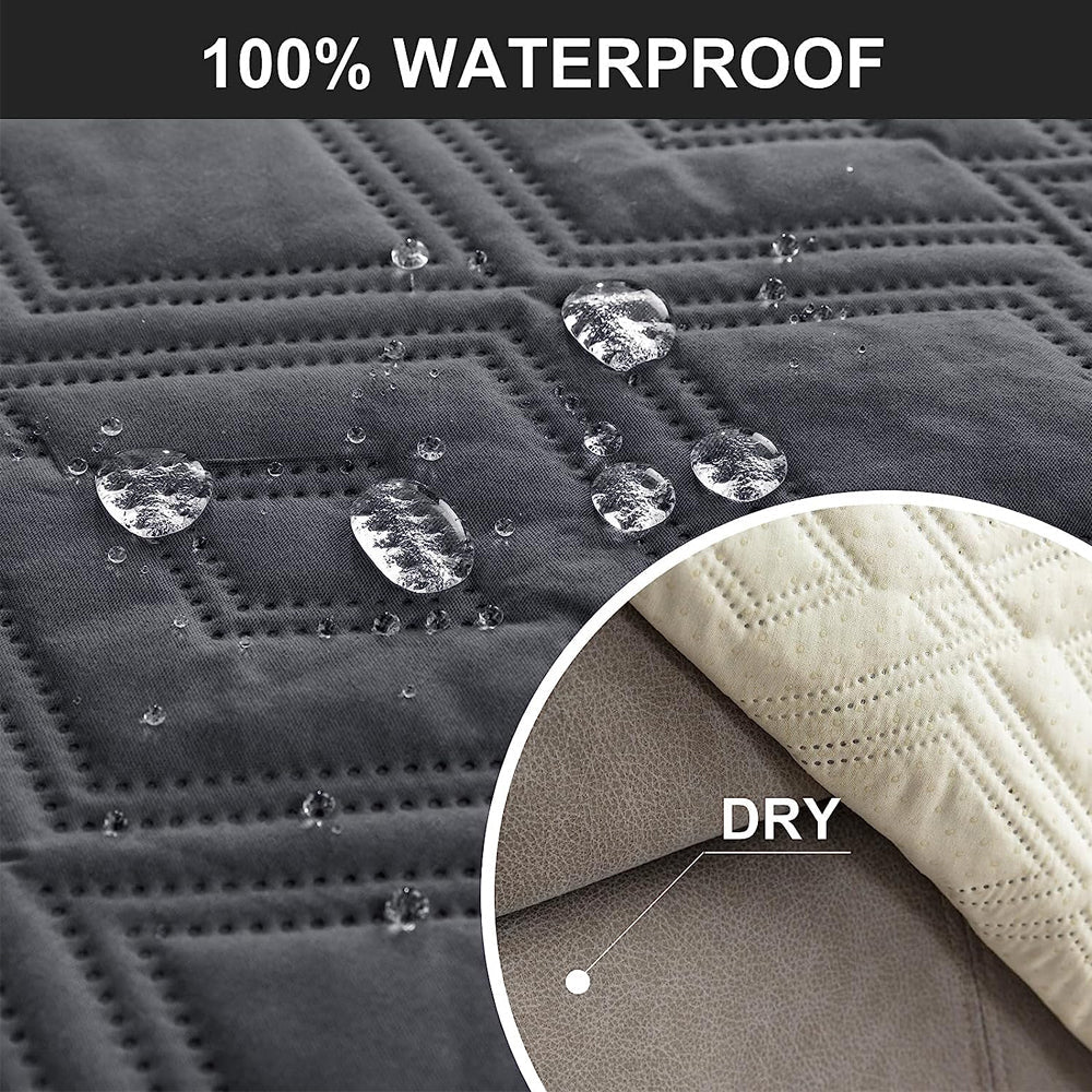 100% Waterproof Recliner Slipcover Rhombus | Pekati